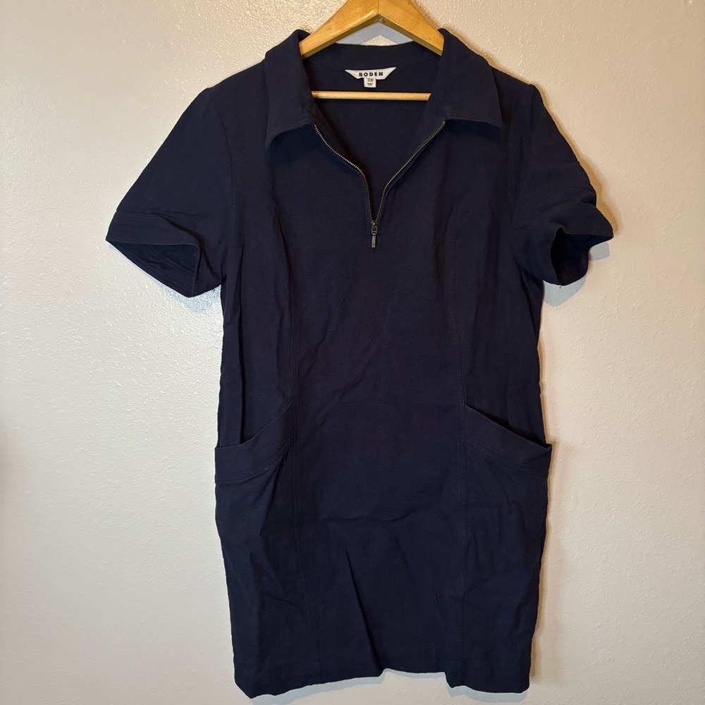 Boden Zip Detail Dress